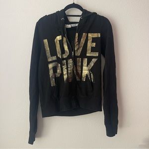 VS PINK Cheetah Zip Up